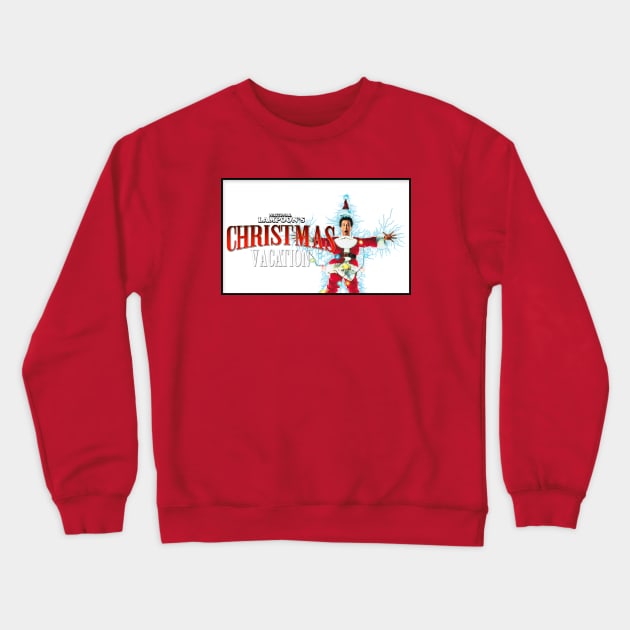 Lampoons Christmas Vacation Design Crewneck Sweatshirt by Mr.TrendSetter